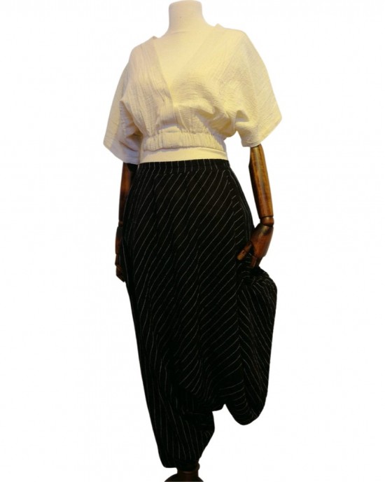 The Sile ŞİLE BEZİ Fabric Şalvar