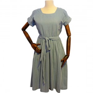 The Sile Fabric ŞİLE BEZİ Çizgili Bodrum Elbise