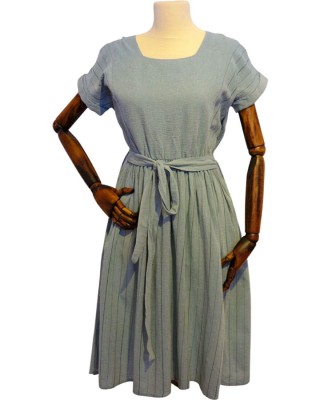 The Sile Fabric ŞİLE BEZİ Çizgili Bodrum Elbise