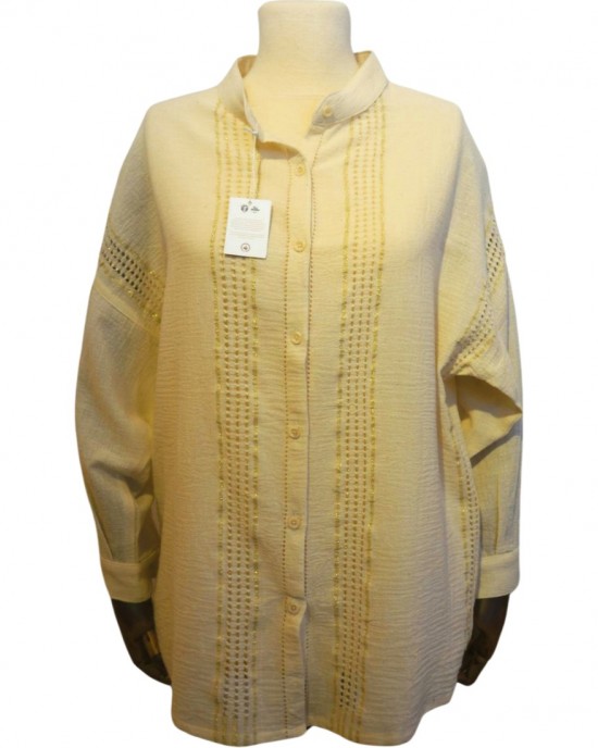 The Sile Fabric ŞİLE BEZİ El Dokuma Kadın Gömlek