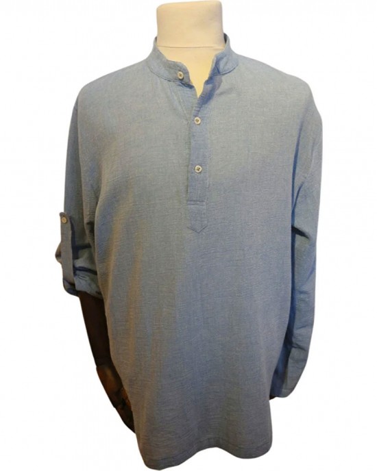 The Sile Fabric Patlı Erkek Gömlek