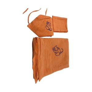 The Sile Fabric Şile Bezi %100 Organik Bebek Seti