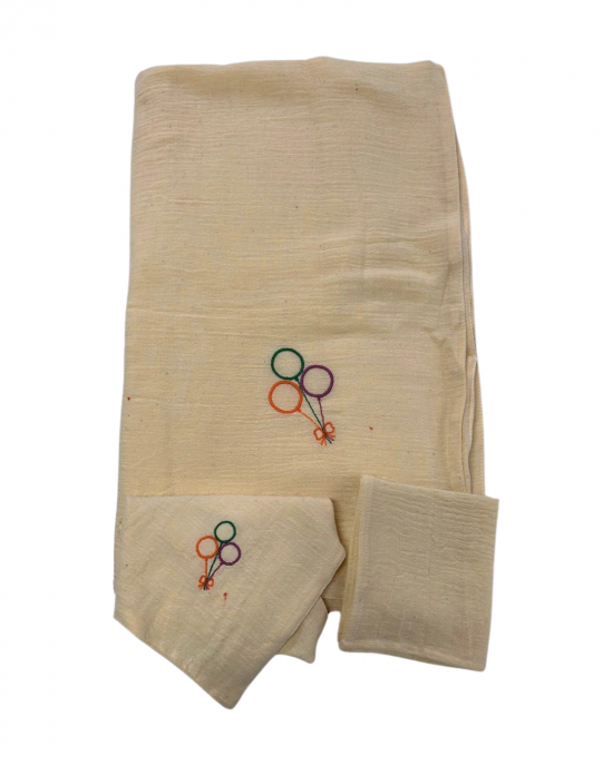 The Sile Fabric Şile Bezi %100 Organik Bebek Seti